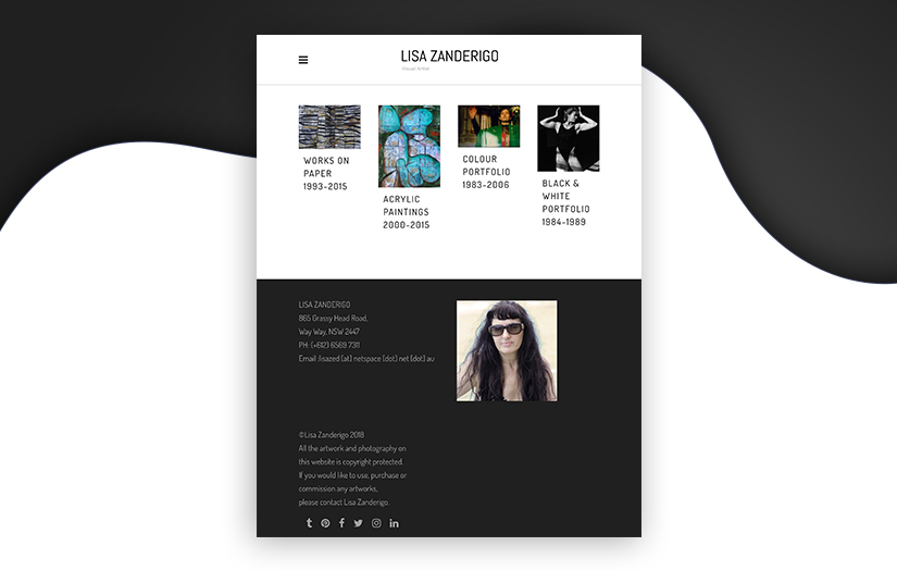 Lisazanderigo screenshot 2